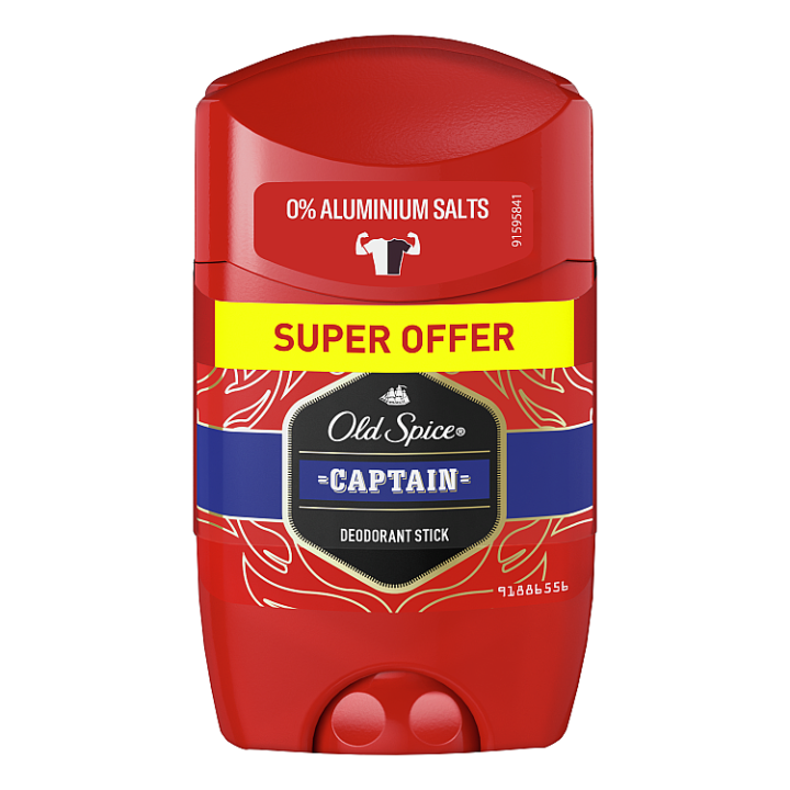 E-shop Old Spice Captain Tuhý Deodorant Pro Muže 2x50 ml
