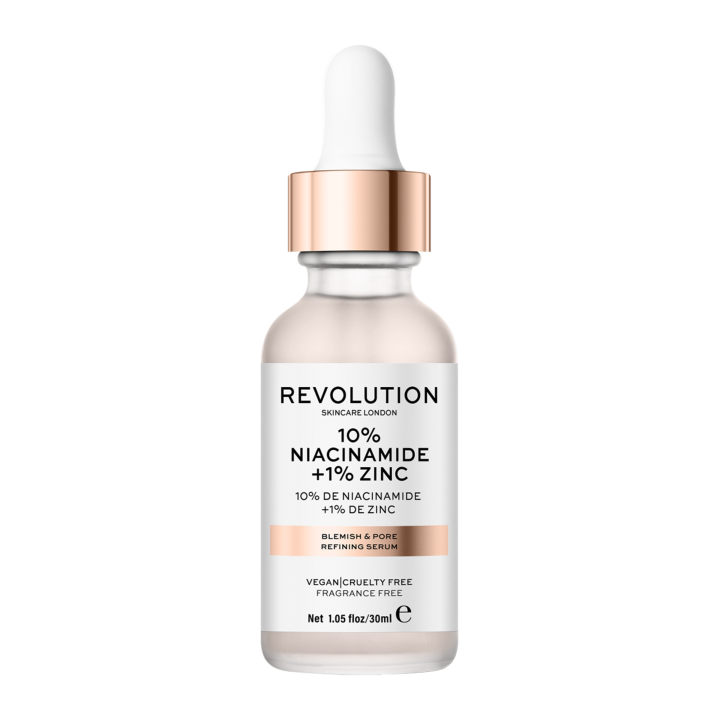 E-shop Revolution Skincare Blemish and Pore Refining Serum 10% Niacinamide + 1% Zinc sérum na problematickou pleť 30ml
