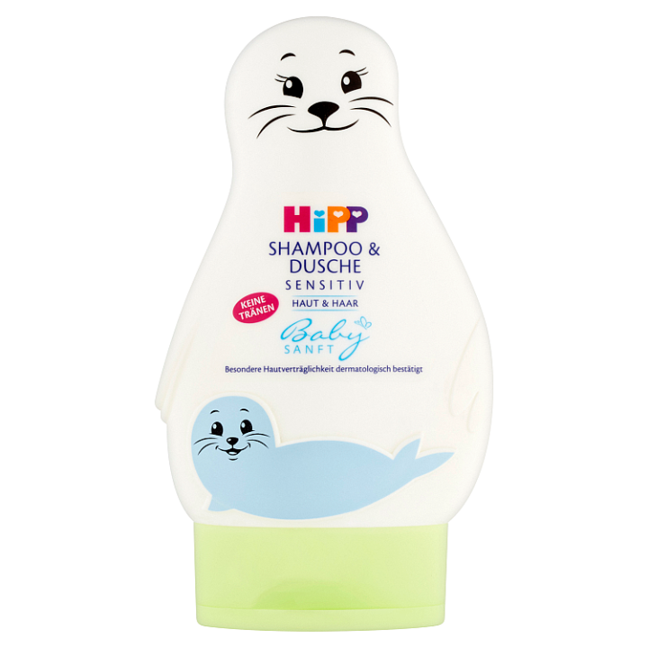 E-shop HiPP Babysanft Šampón "Vlasy & Tělo" (Lachtan) 200 ml