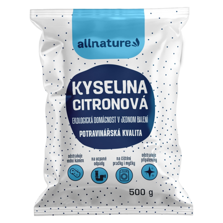 Allnature Kyselina citrónová 500 g