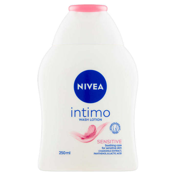 E-shop Nivea Intimo Sensitive Sprchová emulze pro intimní hygienu 250ml