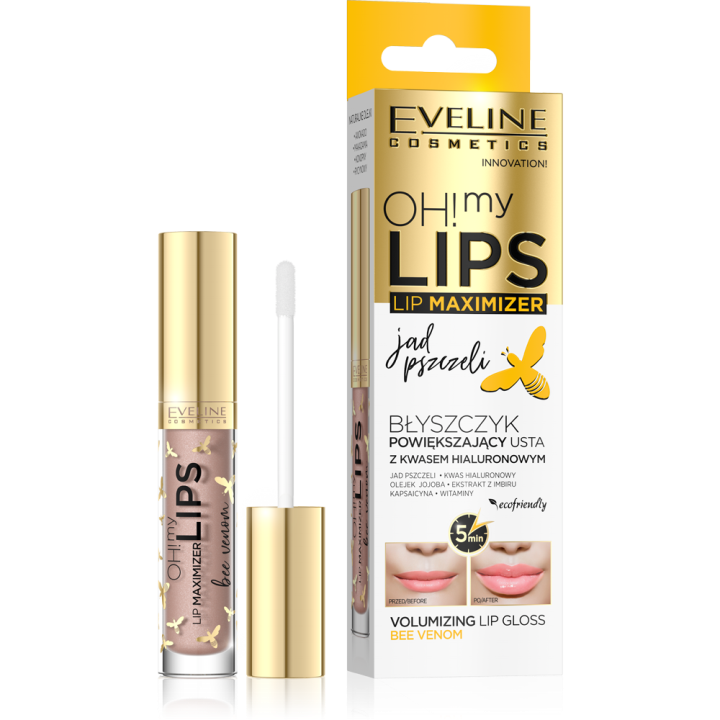 E-shop Eveline Cosmetics OH! My lips lesk na rty s včelím jedem 4,5ml
