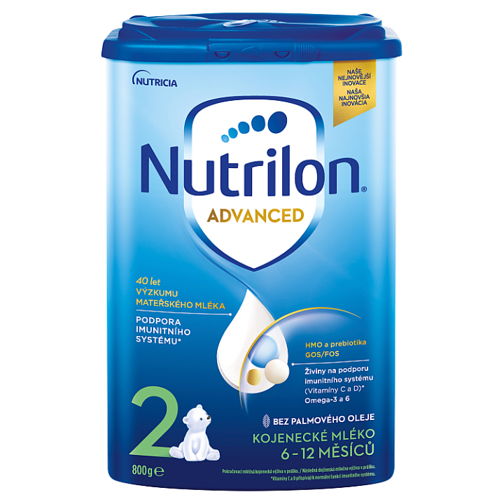 E-shop Nutrilon Advanced 2 pokračovací kojenecké mléko od uk. 6. měsíce 800g
