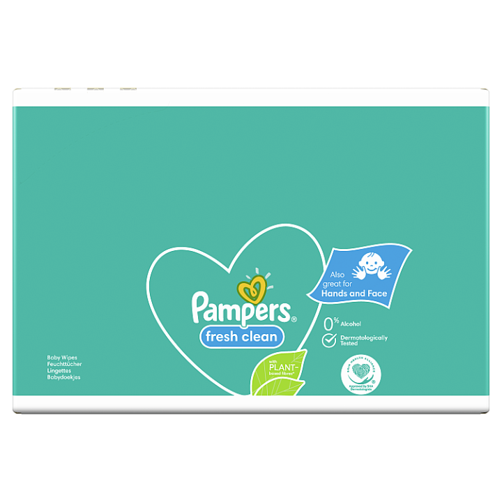 E-shop Pampers New Baby Dětské Čisticí Ubrousky 1 Balení = 52 Čisticích ubrousků