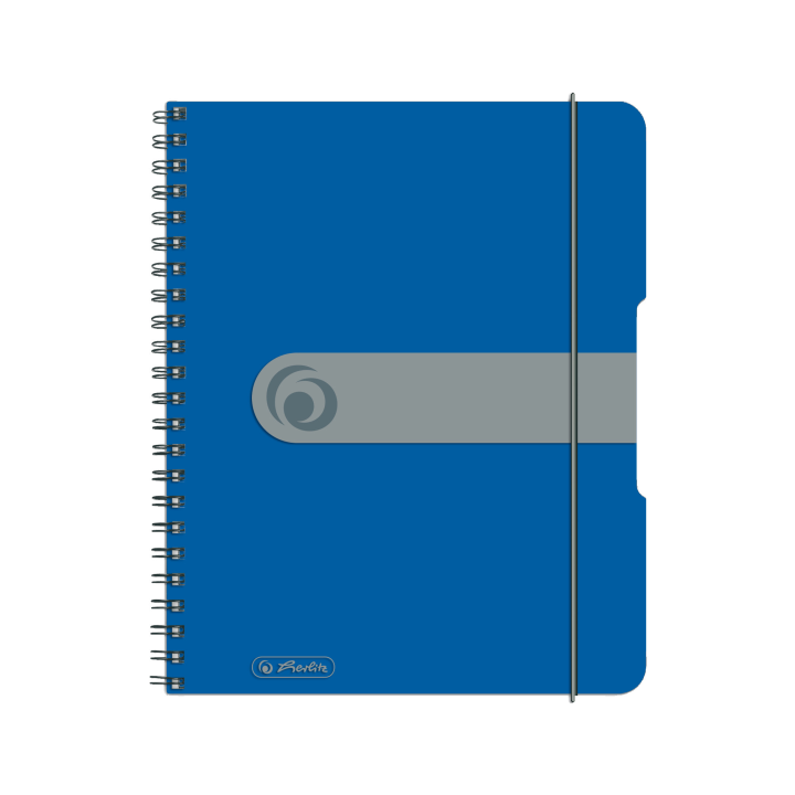 E-shop Spir.blok A5/80listů, čtvereček, modrý