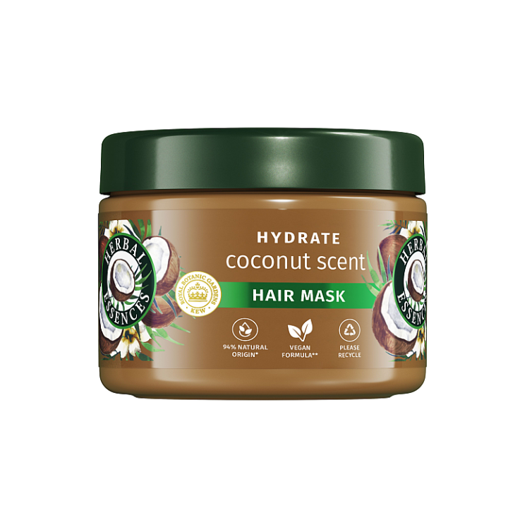 E-shop Maska na Vlasy Herbal Essences coconut scent hydrate 300ml Výživa Velmi Suchých vlasů