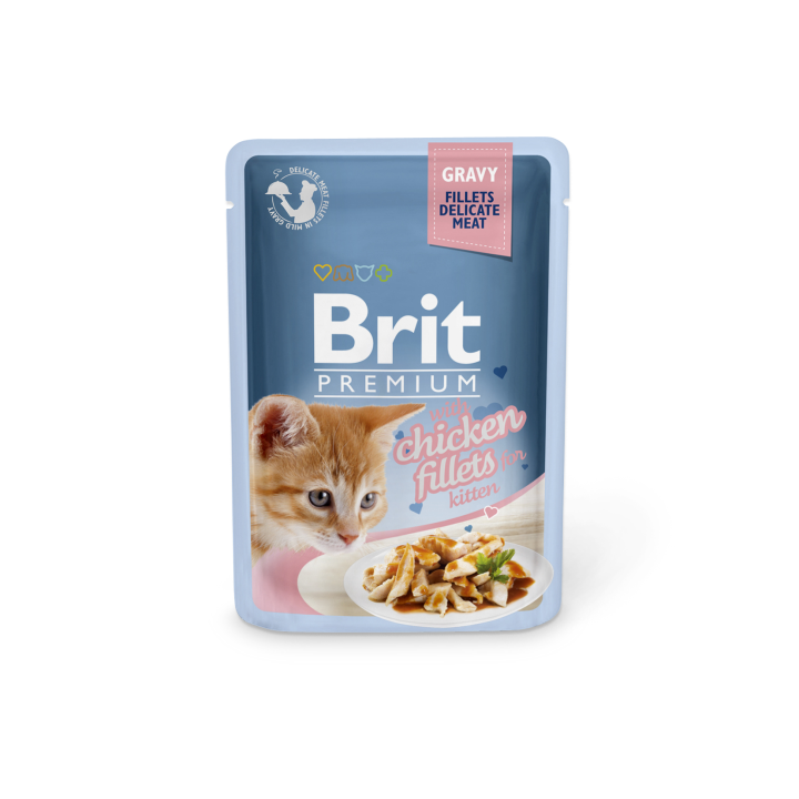E-shop Brit premium kapsička pro koťata kuřecí 85g