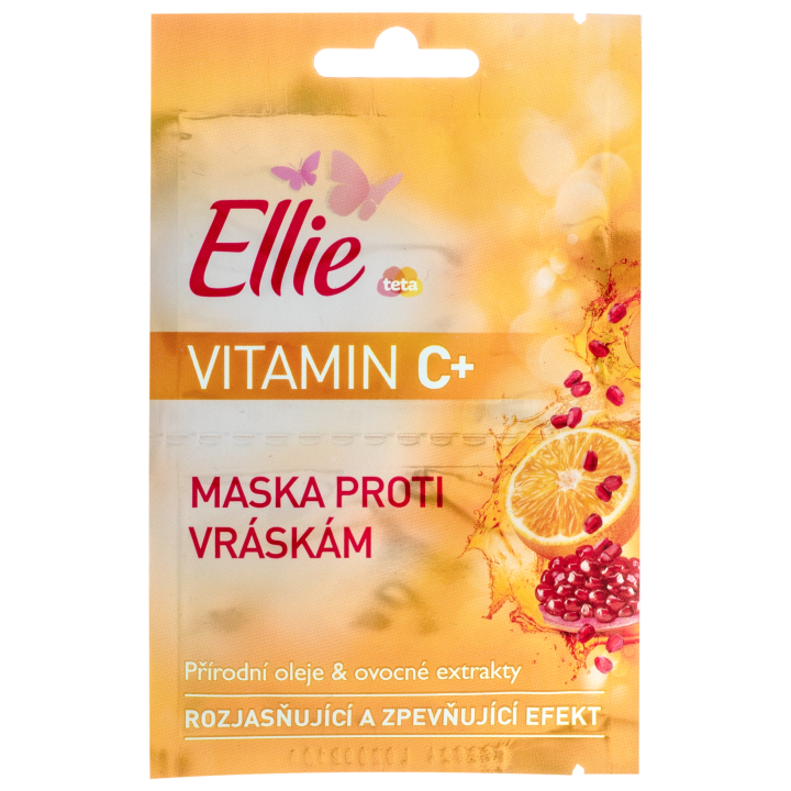 E-shop Ellie Vitamin C+ Maska proti vráskám 2x8ml