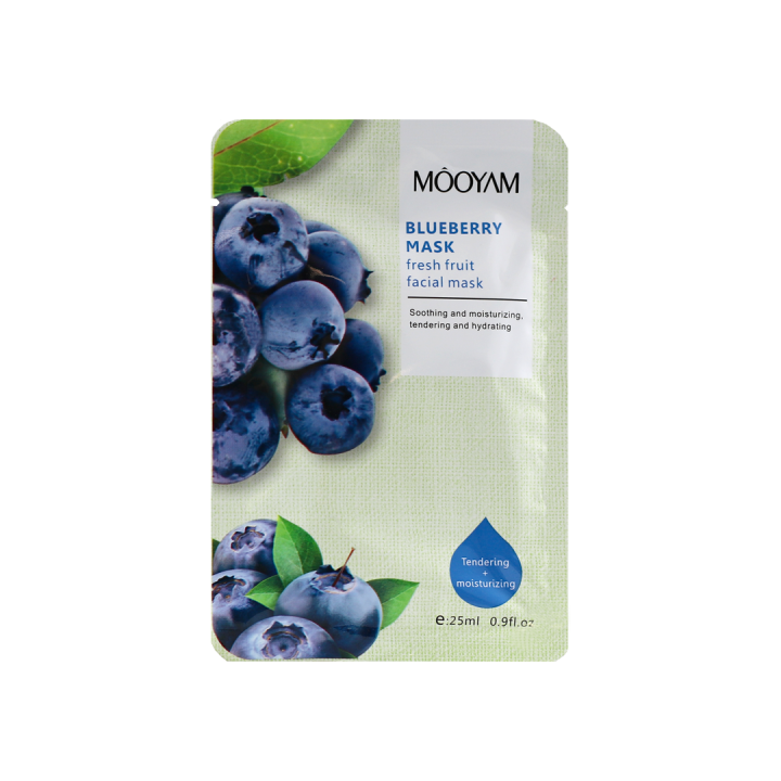 E-shop Mooyam pleťová maska Blueberry