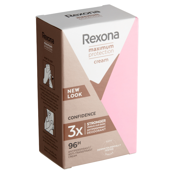 E-shop Rexona tuhý krémový antiperspirant Confidence 45ml