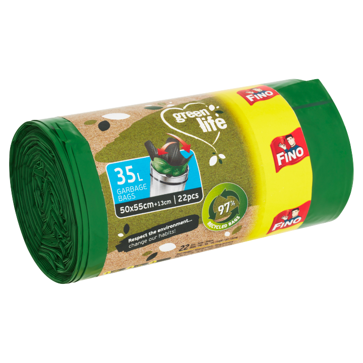 E-shop Fino Green Life Pytle na odpadky 35 l 22 ks