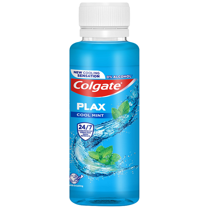 E-shop Colgate Plax Cool Mint ústní voda bez alkoholu 100 ml