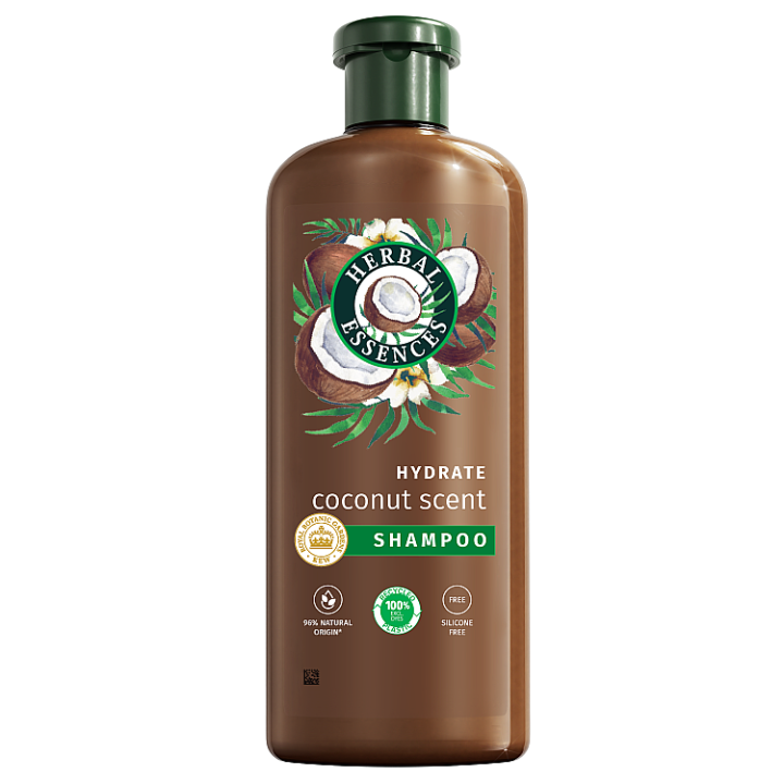 E-shop Šampon Herbal Essences coconut scent hydrate 350ml Hloubková Výživa Velmi Suchých vlasů