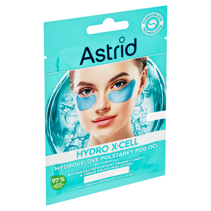 E-shop Astrid Hydro X-Cell polštářky pod oči 1 pár