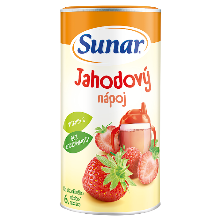 E-shop Sunar rozpustný nápoj jahodový 200g