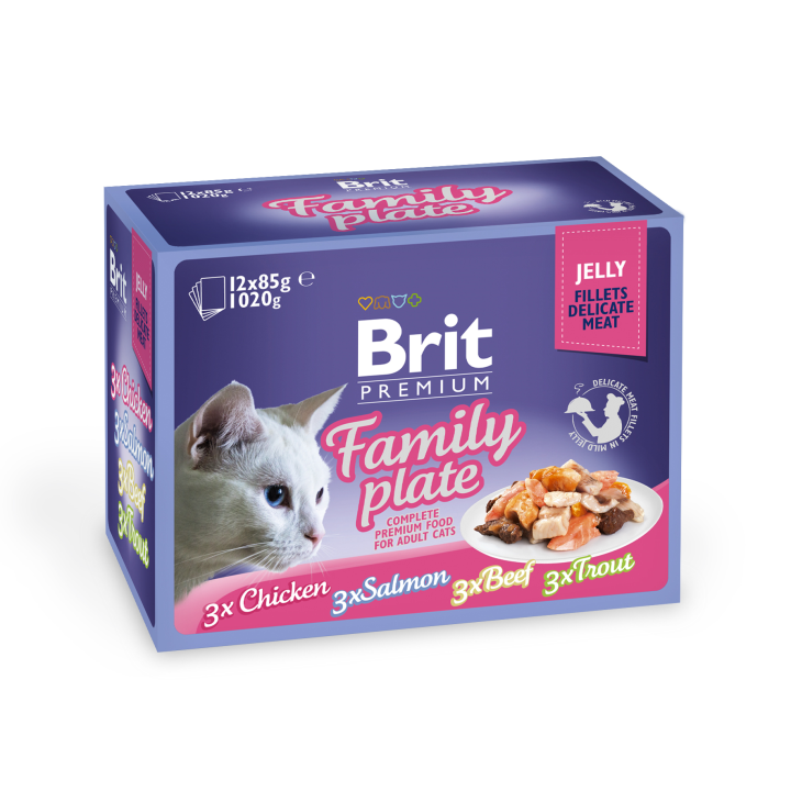E-shop Brit premium kapsičky pro kočky 12x85g