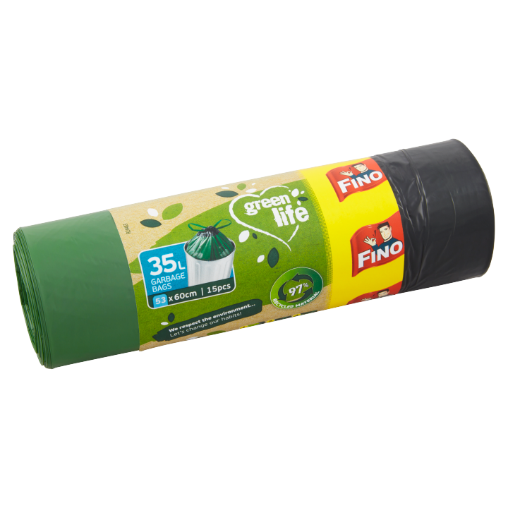 E-shop Fino Green Life Pytle na odpadky 35l 15 ks