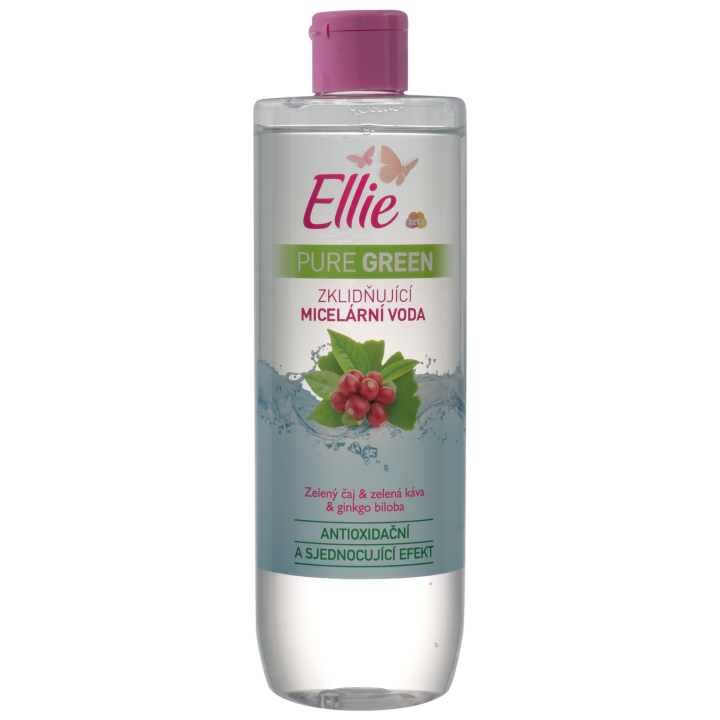 E-shop Ellie Pure Green Zklidňující micelární voda 400ml