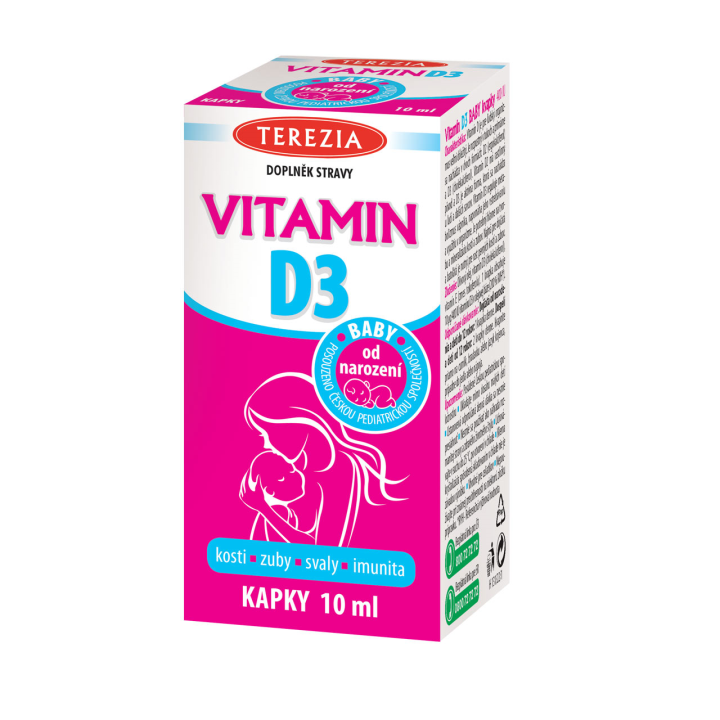 E-shop TEREZIA Vitamin D3 kapky 400 IU 10 ml