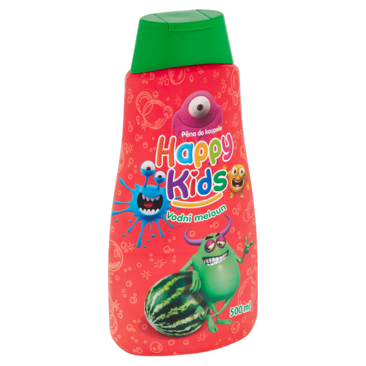 E-shop Happy Kids Pěna do koupele Vodní meloun 500ml