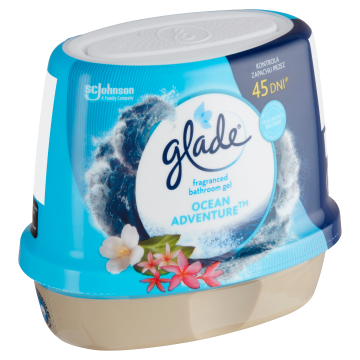 E-shop Glade Ocean Adventure vonný gel do koupelny 180g