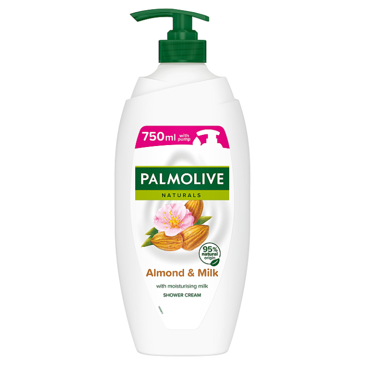 E-shop Palmolive Naturals Almond Milk sprchový gel pumpa 750ml