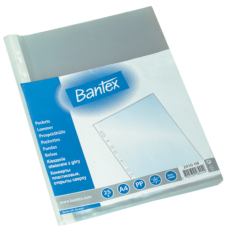 E-shop Bantex zakládací obal "U" kapsa A4