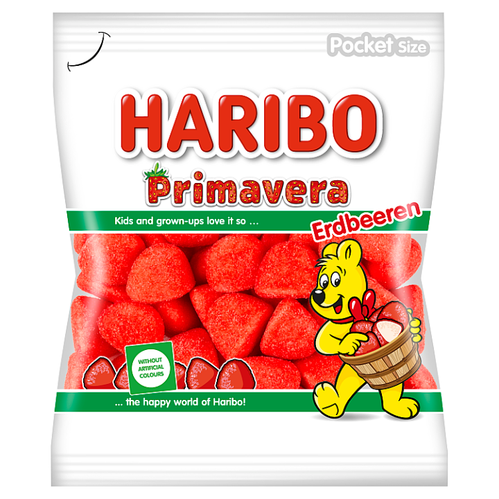 E-shop Haribo Primavera pěnové jahůdky 100g