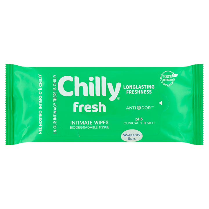 E-shop Chilly Fresh intimní ubrousky 12 ks