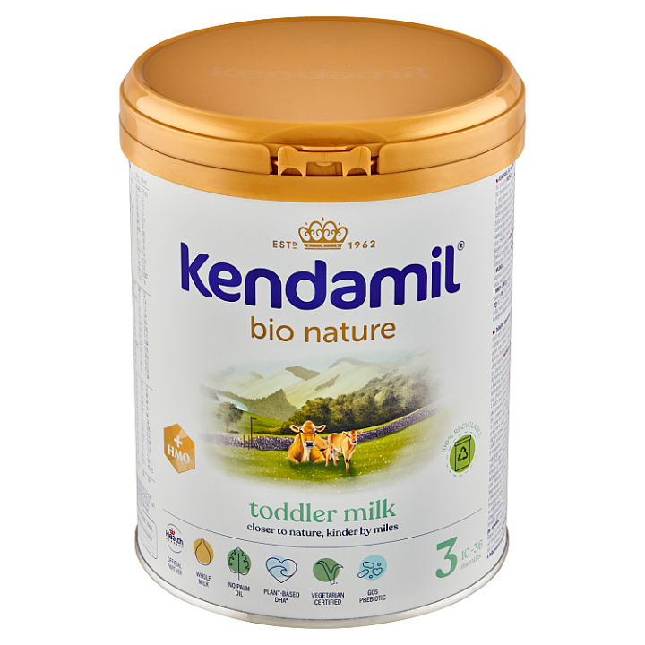E-shop Kendamil Bio Nature 3 HMO+ pokračovací mléčná kojenecká výživa v prášku 800g