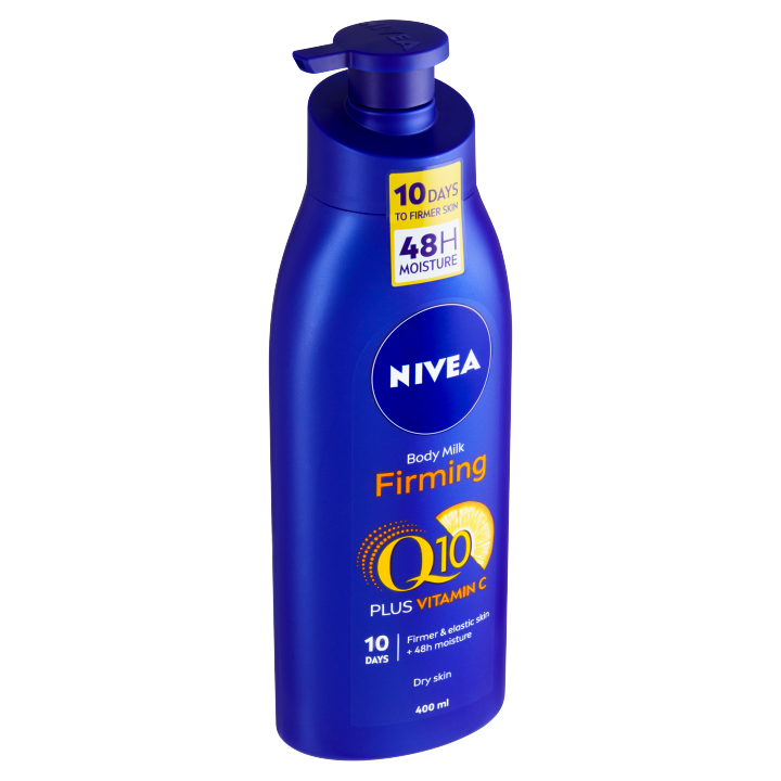 E-shop Nivea Q10 Plus Vitamin C Výživné zpevňující tělové mléko 400ml