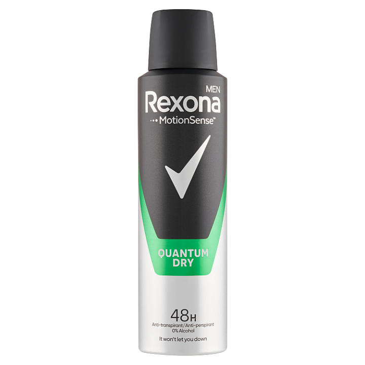 E-shop Rexona Men Quantum Dry antiperspirant sprej pro muže 150ml