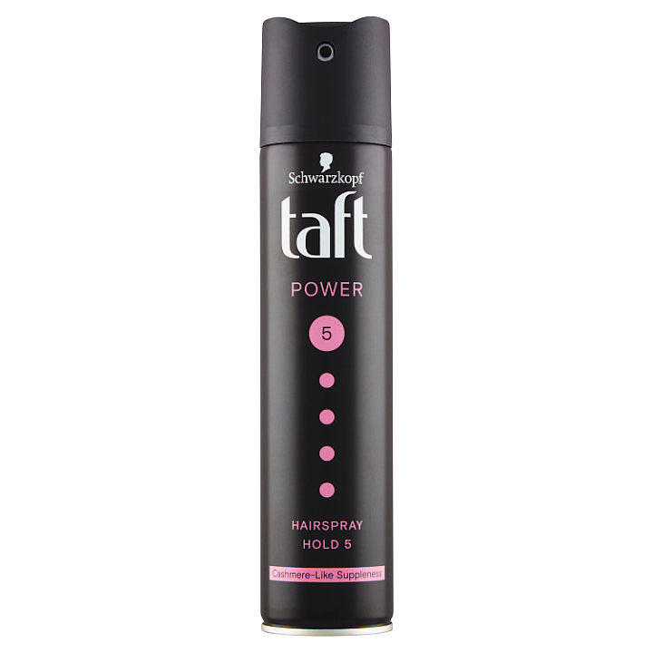E-shop Taft lak na vlasy pro suché a poškozené vlasy Power Cashmere 250ml