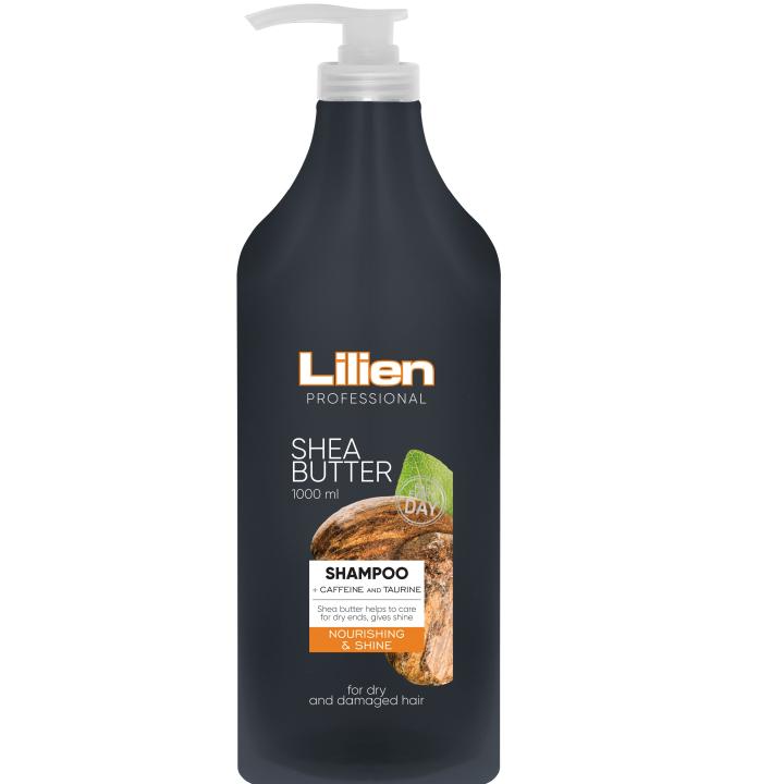 E-shop Lilien šampon suché a poškozené vlasy Bambucké máslo 1000ml