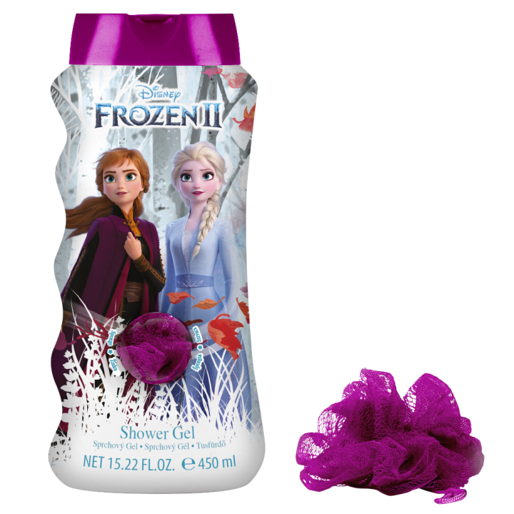 E-shop EP Line sprchový gel 450 ml a mycí žínka Frozen 2