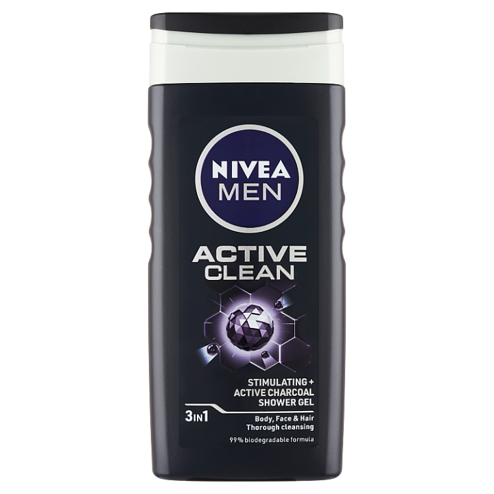 E-shop Nivea Men Active Clean Sprchový gel 250ml