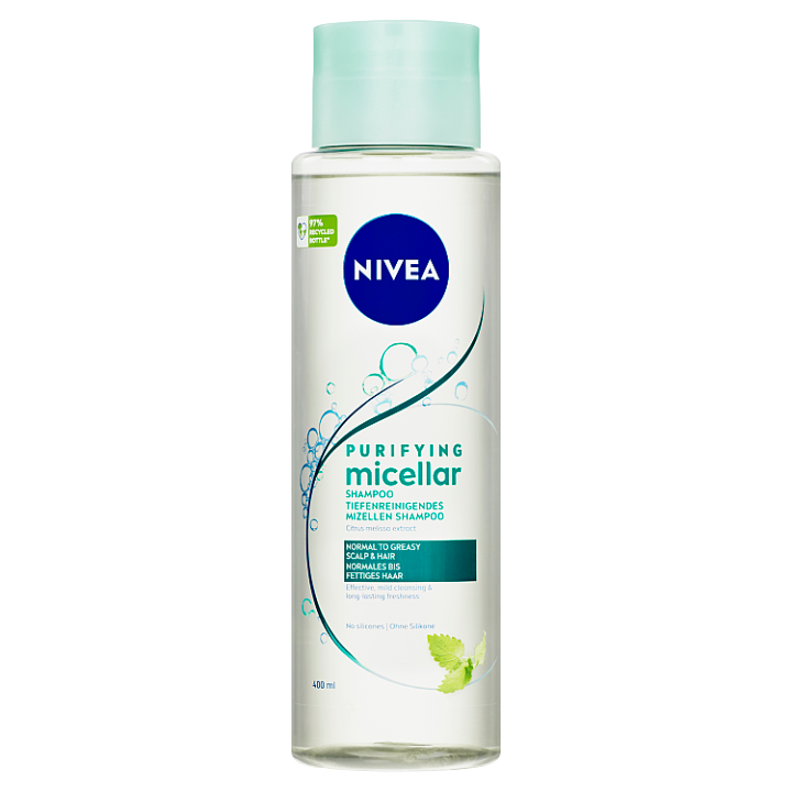 E-shop Nivea Osvěžující micelární šampon 400ml