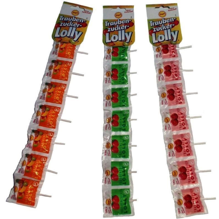 E-shop Lolly lízátko s hroznovým cukrem 7ks