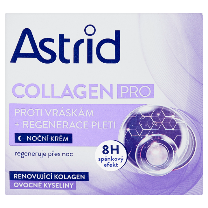 E-shop Astrid Collagen Pro Noční krém proti vráskám 50ml