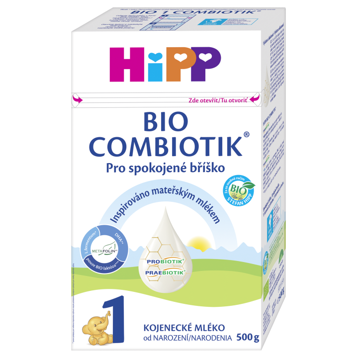 E-shop HiPP Počáteční mléčná kojenecká výživa 1 BIO Combiotik 500 g