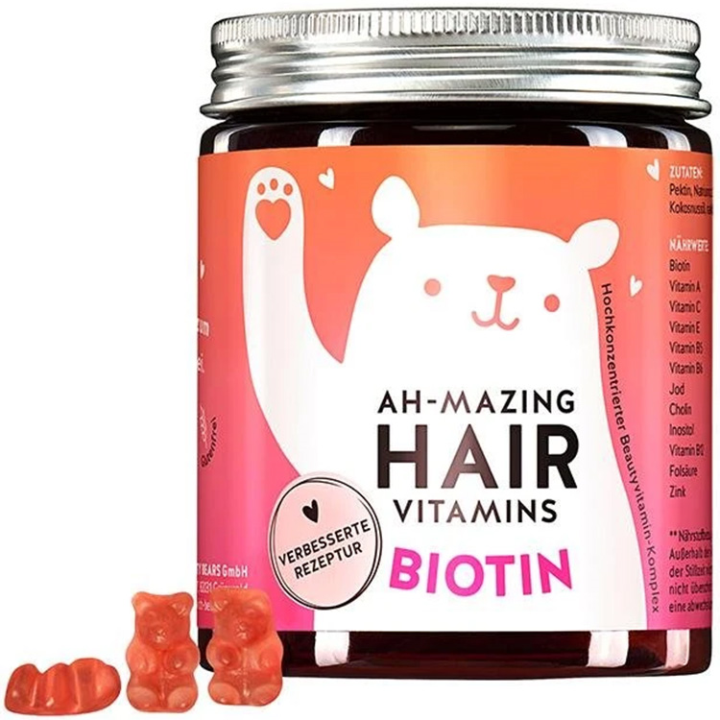 E-shop Bears with benefits vlasové vitamíny s biotinem 45ks