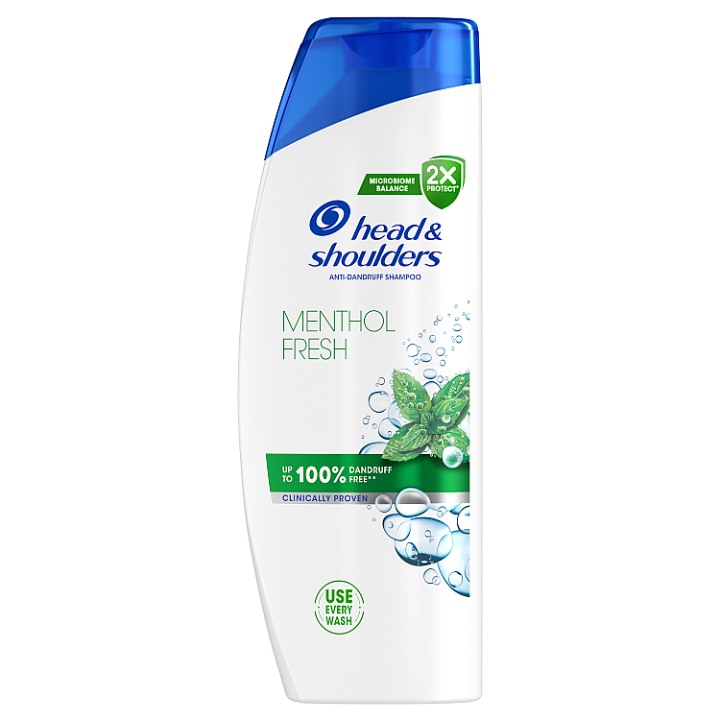 E-shop Head & Shoulders Menthol Fresh Šampon proti Lupům 500 ml Každodenní Použití. Pocit Čistoty