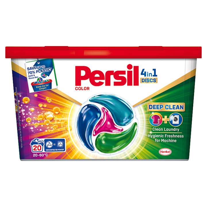 E-shop Persil prací kapsle Discs 4v1 Color 20 praní