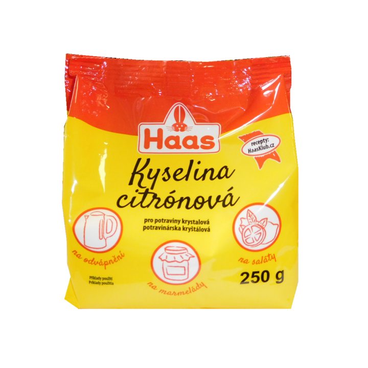 E-shop HAAS Kyselina citronová 250g