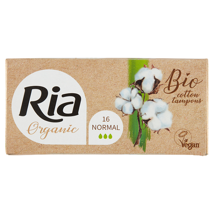 E-shop Ria Organic Normal tampóny 16 ks