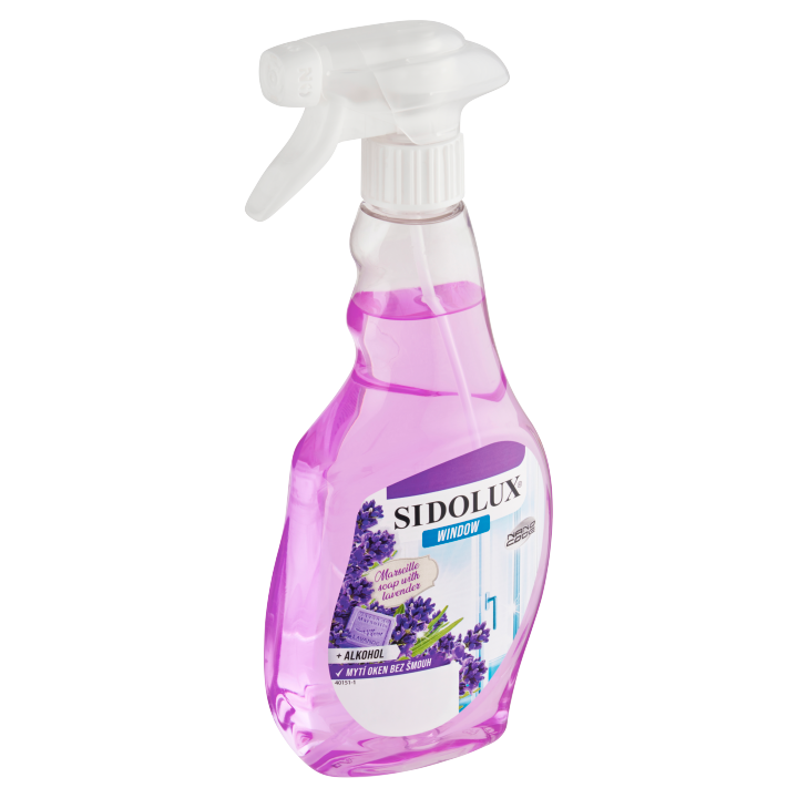 E-shop Sidolux Window Nano Code Marseill Soap with Lavender 500ml