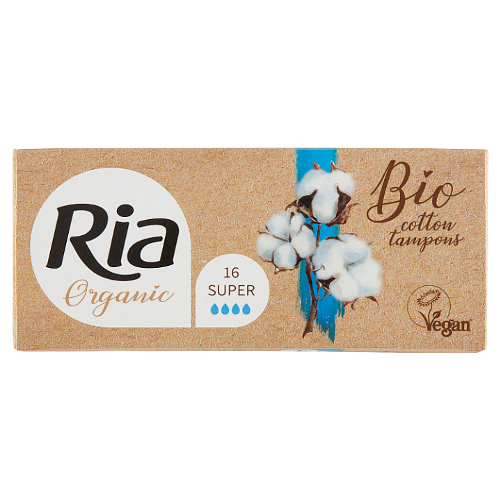 E-shop Ria Organic Super tampóny 16 ks