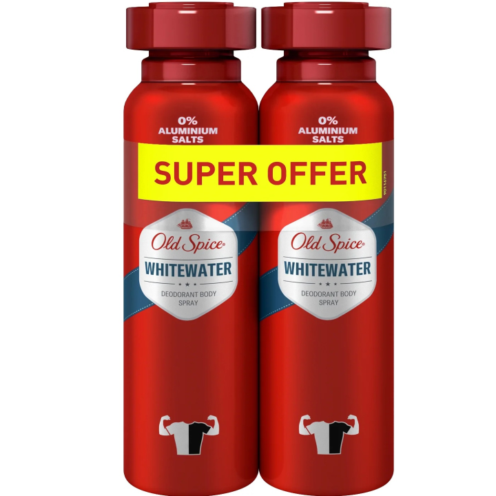 E-shop Old Spice Whitewater Deodorant Ve Spreji 2x150 ml