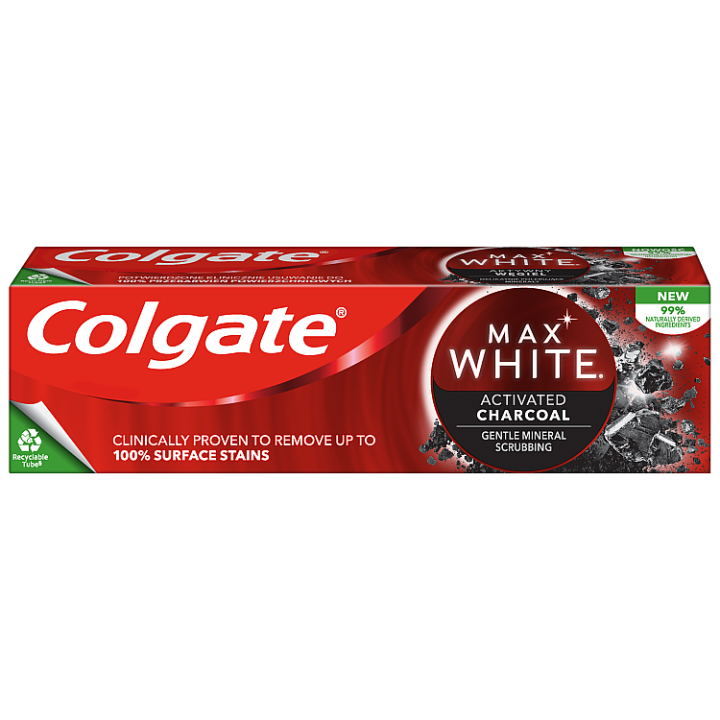 E-shop Colgate Max White Charcoal bělicí zubní pasta 75ml