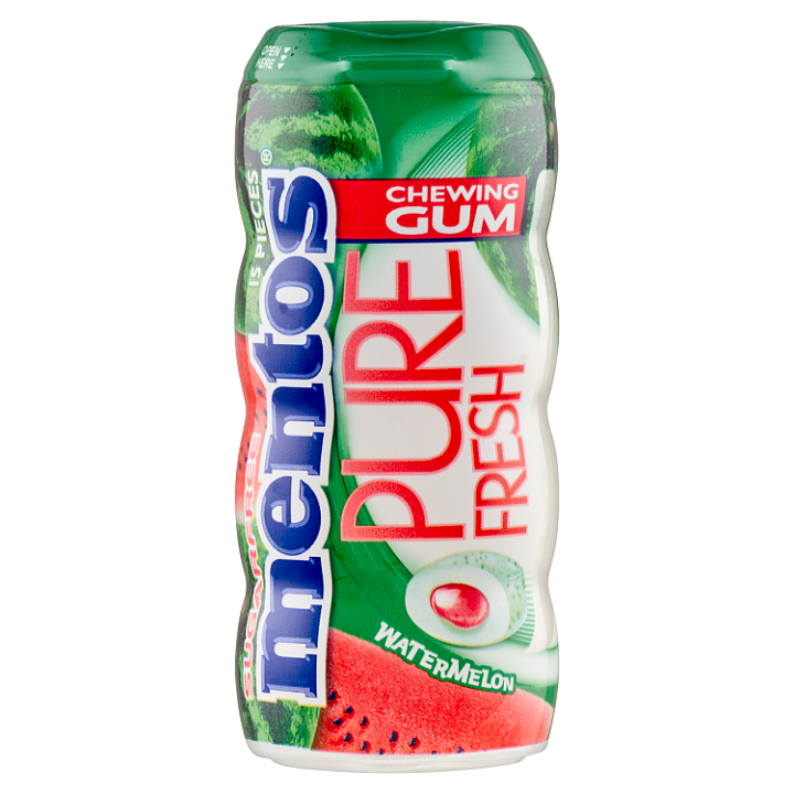E-shop Mentos Pure Fresh Watermelon žvýkačka 15 ks 30g